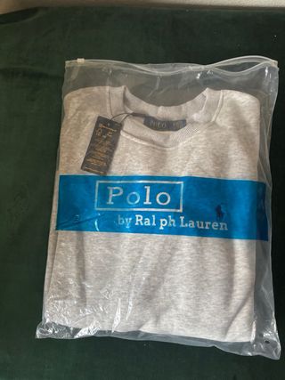 Sudadera Polo Ralph Lauren Gris