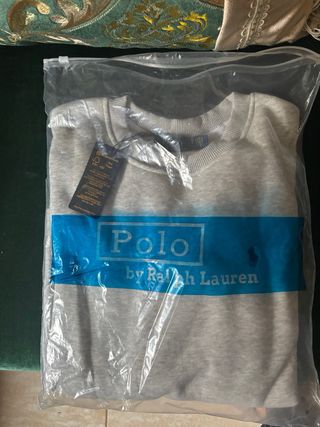 Sudadera Polo Ralph Lauren Gris