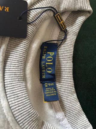 Sudadera Polo Ralph Lauren Gris