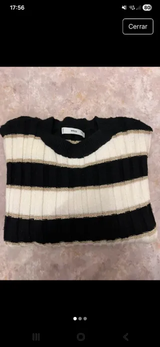 Lote 3 Pantalones Zara 36 Ancho + 3 tops + jersey