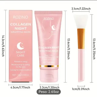 Mascarilla de colágeno nocturna