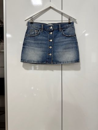 Falda vaquera Zara Talla S