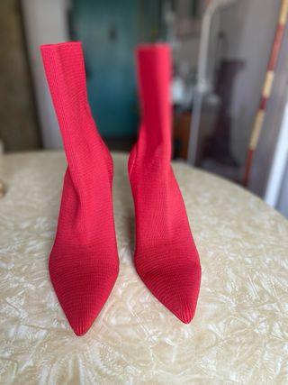 Botines Lefties Rojo Talla 37