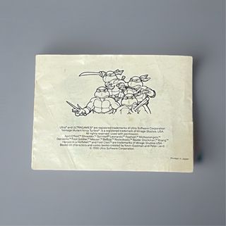 TMNT Fall of the Foot Clan Game Boy