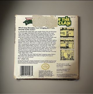 TMNT Fall of the Foot Clan Game Boy