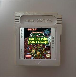 TMNT Fall of the Foot Clan Game Boy
