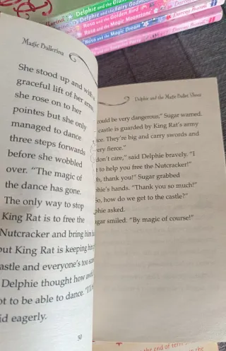 Lote libros infantiles inglés.Magic Ballerina,Tiar