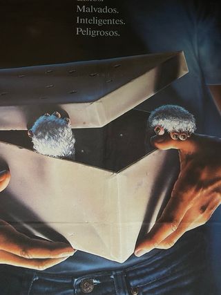 Póster Película Gremlins (1984) Steven Spielberg