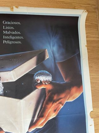 Póster Película Gremlins (1984) Steven Spielberg