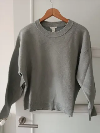 Sudadera H&M Verde Talla M