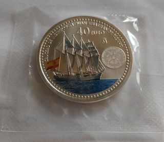 Moneda de plata de 40 € año 2025