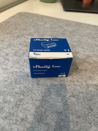 2 x Shelly 1 Mini Gen3 - Interruptor Inteligente