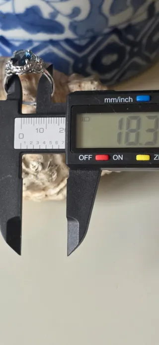 Anillo de plata firma baracco