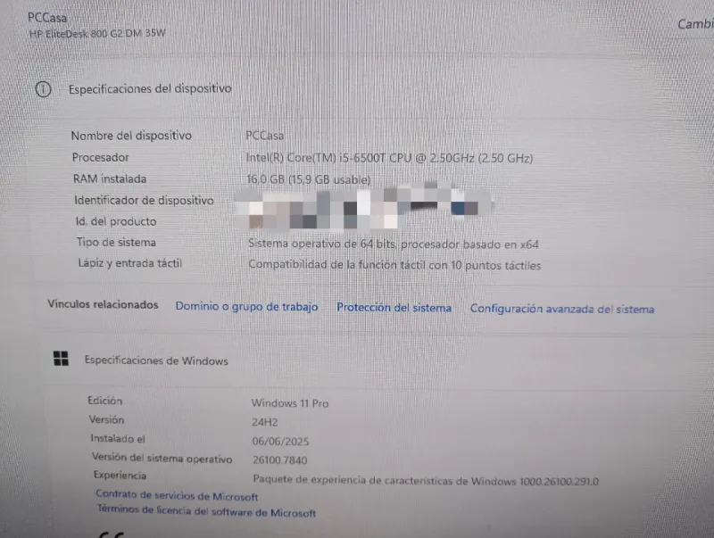 Mini PC HP EliteDesk 800 G2 Mejorado afbeelding 5