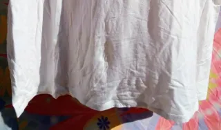 KIABI CAMISETA BLANCA CIAO AMORE EN ROJO TXL