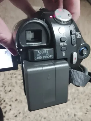 Panasonic VDR-D51 en funcionamiento