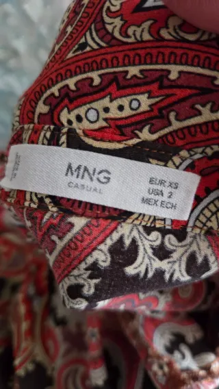 Camisa estampada paisley