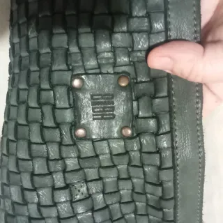 Bolso bandolera piel Biba verde