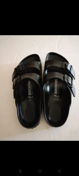 Sandali Birkenstock Eva Neri
