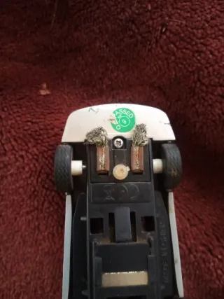 Coche Scalextric Plata Mobil 1