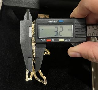 Cadena Oro Blanco y Amarillo 18K Italiana Marzi