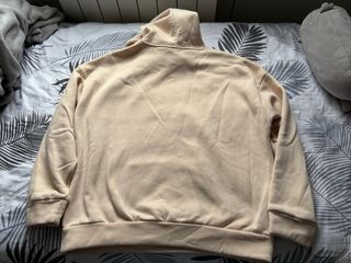 Sudadera beige mujer