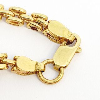 Pulsera Oro 18k Esmeraldas y Circonitas