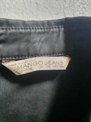 Camisa negra encerada