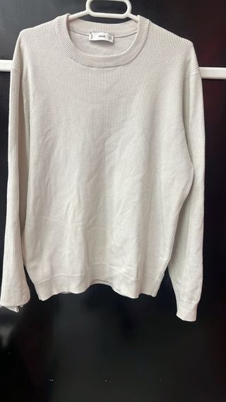 Jersey Mango fino beige talla S