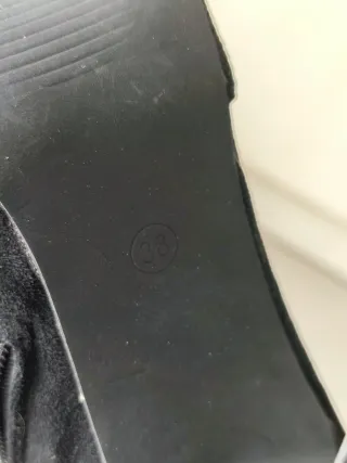 Tronchetti tacco a spillo neri camoscio 38