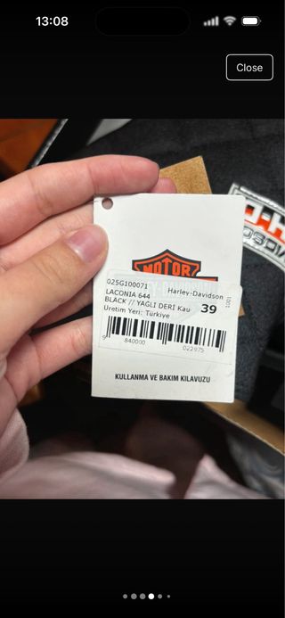 Botas Harley Davidson Lacoia 644