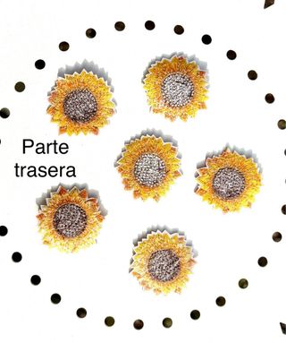 Parches Termoadhesivos Girasoles