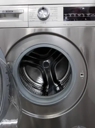Lavadora Bosch 8kg 1200rpm plateado