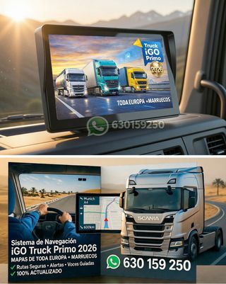 GPS CAMIÓN iGO PRIMO Truck 2026 Europa