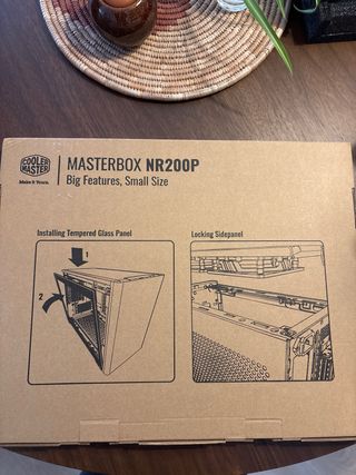 Cooler Master NR200P Panel Cristal Templado Negro