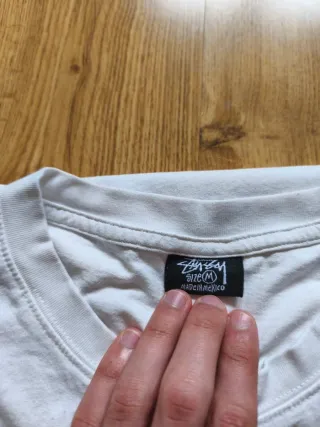 Camiseta Stussy Blanca