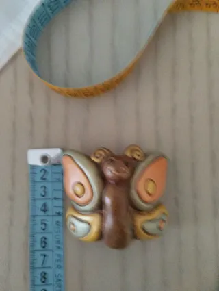 Farfalla Thun multicolore in ceramica