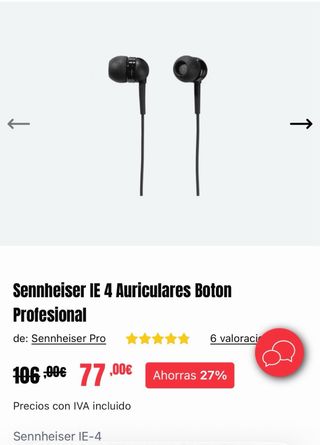 auriculares Sennheiser Profesional