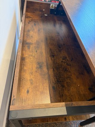 Mesa Centro Elevable Madera y Metal