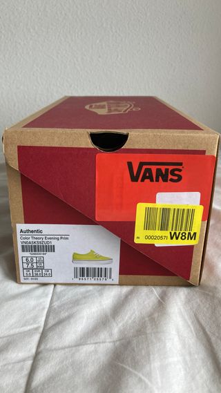 Zapatillas Vans Auténticas Neón