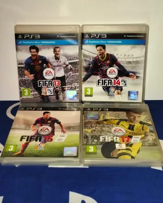 Lote de giochi FIFA (PS2, PS3, PSP, Wii)
