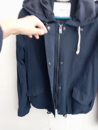 Talla S Cazadora Only azul marino fina