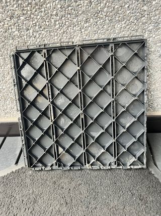 Suelo exterior / terraza gris