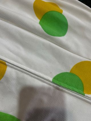 Traje Flamenca Lunares Blanco/Amarillo/Pistacho