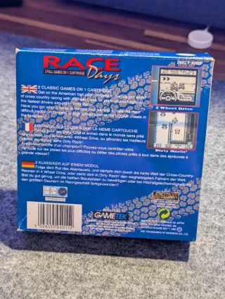 Race Days Game Boy Completo 🇬🇧