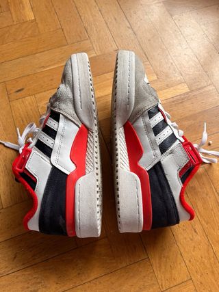 Adidas Forum Exhibit Low Rojas y Blancas