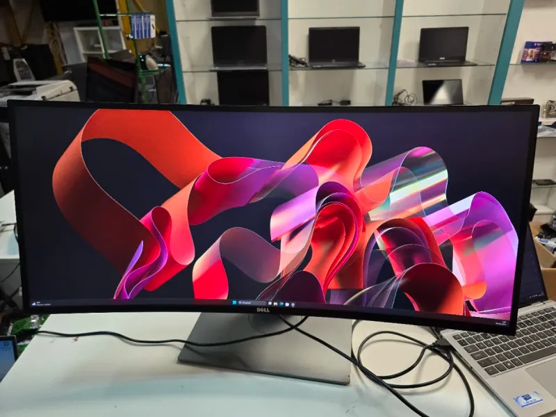 Monitor Curvo Dell U3419W afbeelding 2