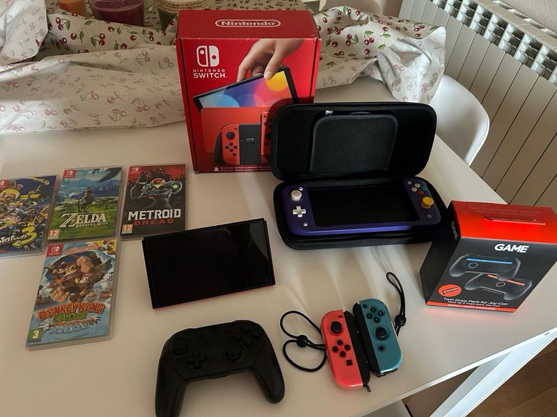 Nintendo Switch OLED Edición Mario, juegos y mas!! afbeelding 4