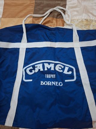 Borsone Camel Trophy Vintage 1985 Blu