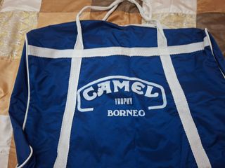 Borsone Camel Trophy Vintage 1985 Blu